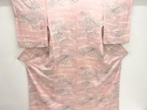 風景模様小紋着物